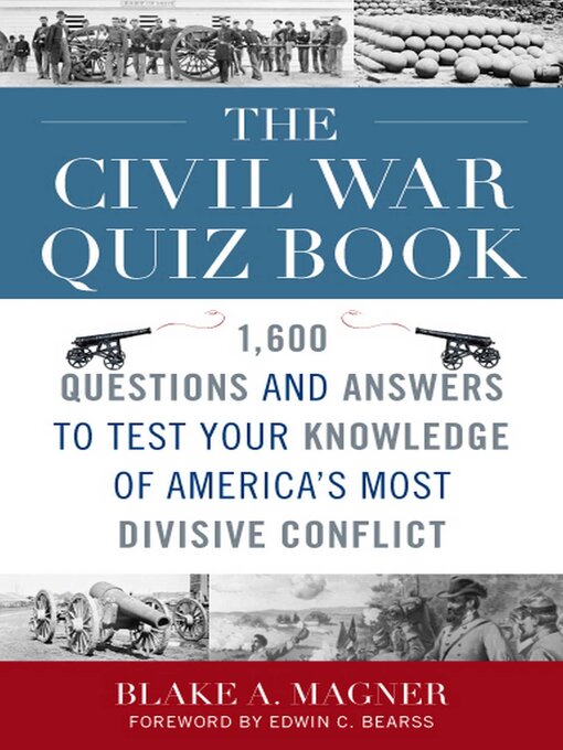 Cover image for The Civil War Quiz Book